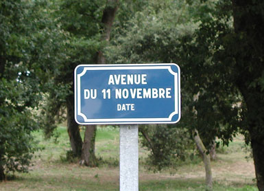 ...et le 11 novembre, c'est une date, tout simplement !