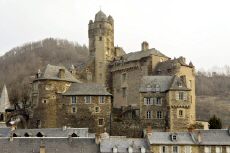 Le château d'Estaing, village de l'Aveyron